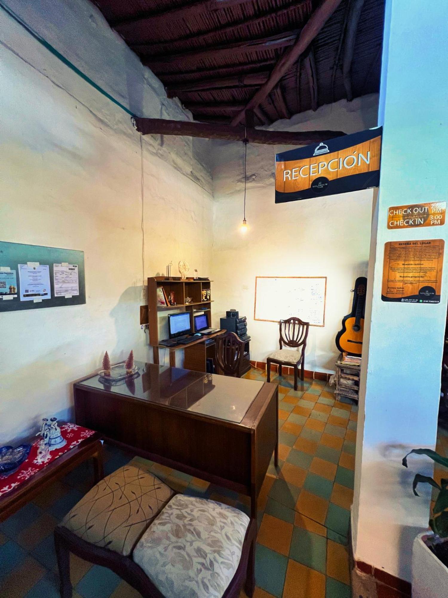 Solárium Posada El El Socorro Exterior foto